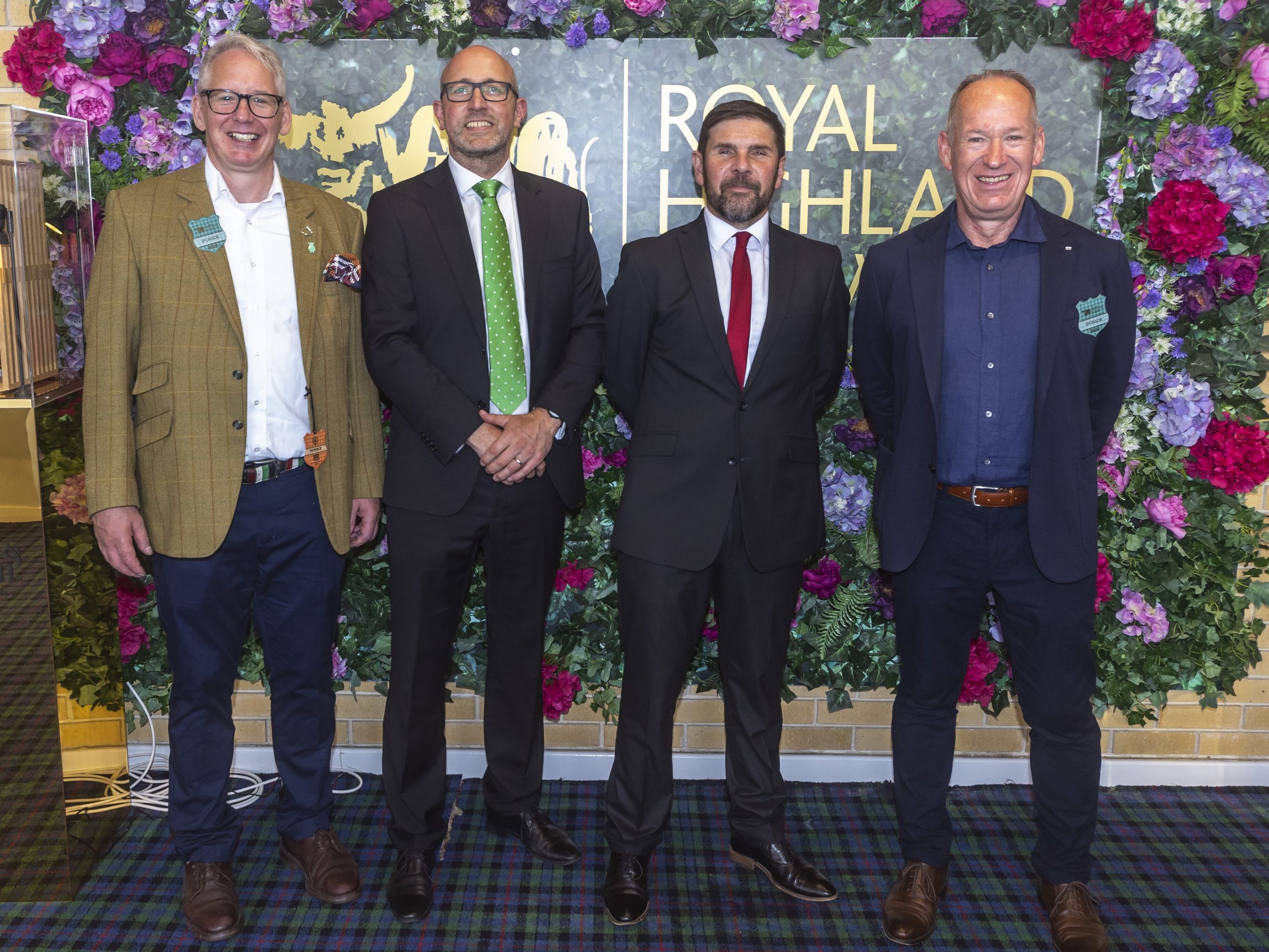 Clyde Green Freeport partners at the Royal Highland Show  Pic: Andy Barr